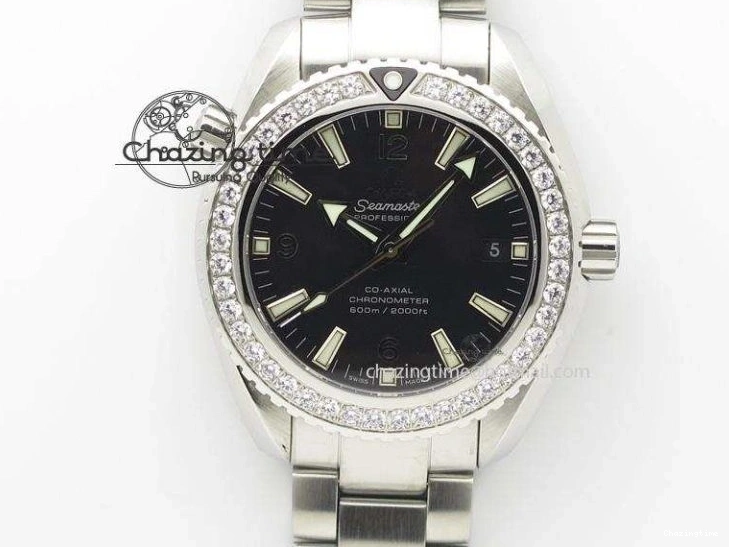 0208 Soft De Ville Date SS MKF 1:1 Best Edition Blue Dial Roman Marker on Black Leather Strap A 7745